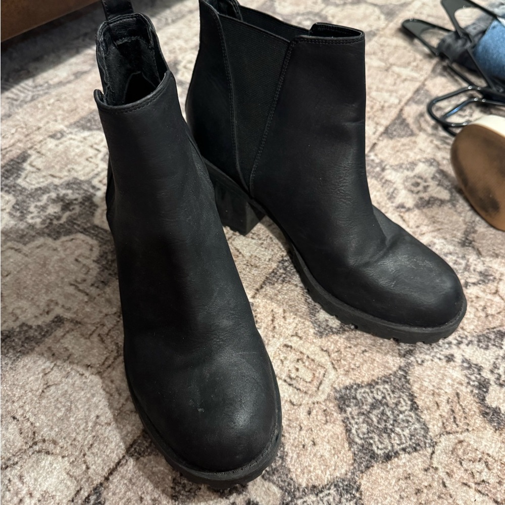 Classic Black Ankle Boots